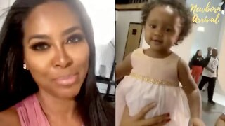 Kenya Moore Has Daughter Brooklyn Model For Her Hair Care Line!