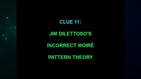 Clue 11 (The "Alien Interview" Video Analysis 2013/2014/2015)