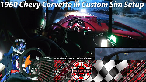 Triple 4K 55" TV Sim Racing Cockpit Demo: 60' Vette in Forza Horizon 5