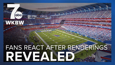 Buffalo Bills fans react after new stadium renderings are released