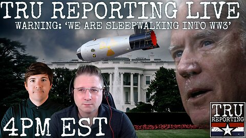 Warning: ‘We Are Sleepwalking Into WW3’?!