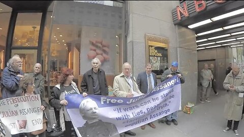 This is a talk Chris Hedges gave in New York City at rally calling for the immediate release of Julian Assange on World Press Freedom Day.