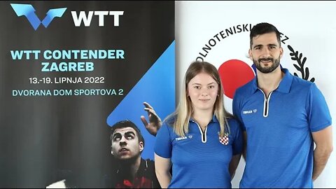 Najava stolnoteniskog turnira WTT Contender ZAGREB 2022
