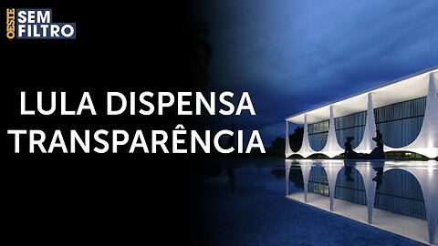 Lula quer reformar o Palácio da Alvorada sem licitação | #osf