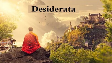 Desiderata.