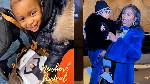 "Ohh Wow" Kash Doll's Son Kashton Is Thirstin For Holiday Yamz! 🍑
