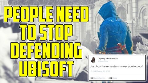 Defending Ubisoft Makes Gaming Worse - Assassin's Creed Controversy Continues