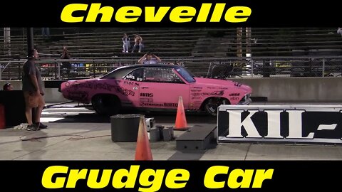Outlaw Grudge Racing Stinky Pinky Three Chevelle Drag Racing