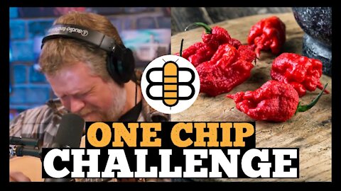 Trying To Sing A Made-Up Song After Eating Carolina Reaper Chip