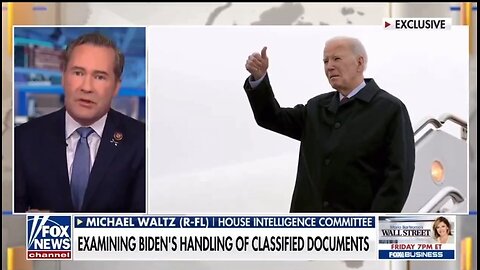 Rep Mike Waltz: I Was Shocked At How Recent & Highly Classified Biden's Documents Were