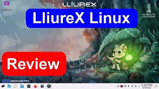 Review da distro LliureX Linux. S.O. Educacional