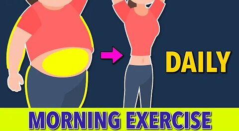 25 Min Simple Morning Exercise - Daily Weight Loss Workout Routine