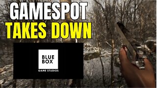 Gamespot EXPOSES Blue Box Game Studios And Abandoned - It's REALLY Bad