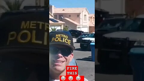 cop having a meltdown over a camera