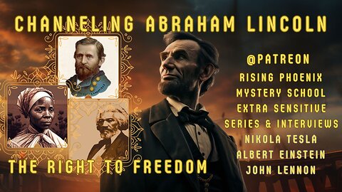 Preview - Channeling Abraham Lincoln | Harriet Tubman, Frederick Douglass & Ulysses Grant Pt 2