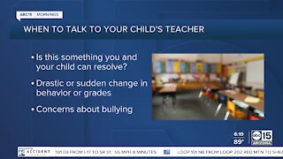 The BULLetin Board: When to talk to your child's teacher