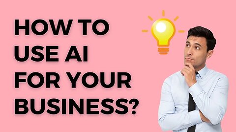 How to use AI to drive your online business with AI website