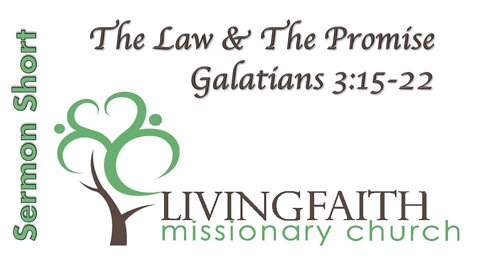 The Law & The Promise