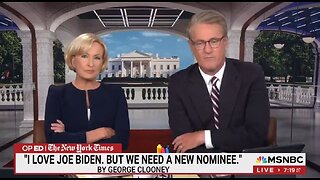 MSNBC's Mika: Obama Is Behind George Clooney's Op-ed Telling Biden To Step Down