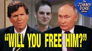 Tucker GRILLS Putin About Freeing Imprisoned U.S. Journalist!