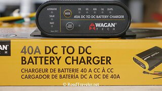 Wagan Tech DC to DC 40A battery charger.