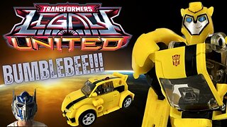 Transformers Legacy United - Animated Bumblebee Full Review and Transformation