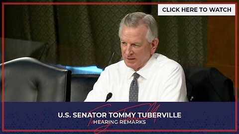 Tuberville Questions Defense Leaders About Strategy for Combatting Growing Global Threats
