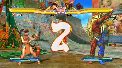 Street Fighter X Tekken: Xiaoyu & JACK-X vs Ogre & Kuma - 1440p No Commentary