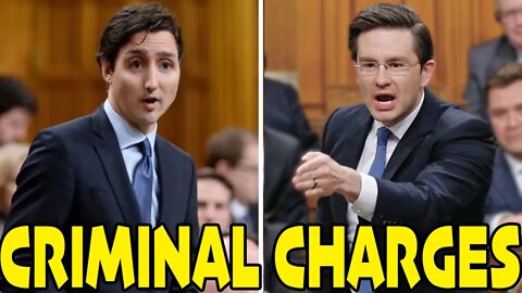 🚨 CRIMINAL CHARGES 🚨 AGAINST TRUDEAU / 🔥 PIERRE DESTROYS WITH EVIDENCE 🔥