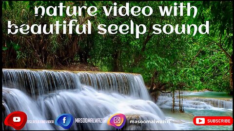 Nature Sounds bath with Relaxing Music - 4k Video HD Ultra