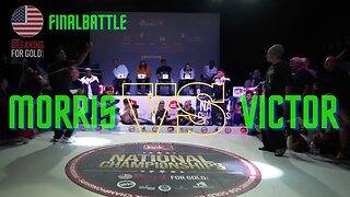 BBOY MORRIS VS BBOY VICTOR | FINAL BATTLE | 1 VS 1 | BREAKING FOR GOLD USA 2023