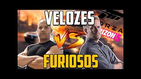 (INCRÍVEL!) VELOZES E FURIOSO A GUERRA | BRIAN VS TORETO (FORZA HORIZON 5)