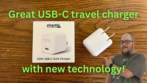 Plugable 30W USB C GaN Charger