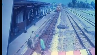 Hero Saves Deaf Grandmother From Oncoming Train