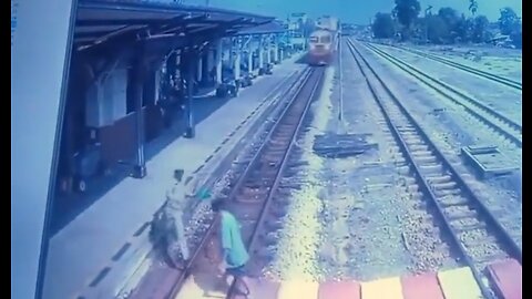 Hero Saves Deaf Grandmother From Oncoming Train