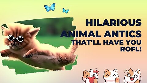 Hilarious Animal Antics That'll Have You ROFL!