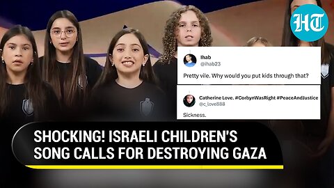 'Will Kill Them All': Israeli Children Sing Shocking Song On Gaza; Video Sparks Outrage