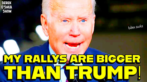 Biden RALLY get WILD!