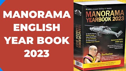 Manorama Yearbook 2023 English, Hindi, Tamil | मनोरमा ईयरबुक 2023 अंग्रेजी, हिंदी, तमिल