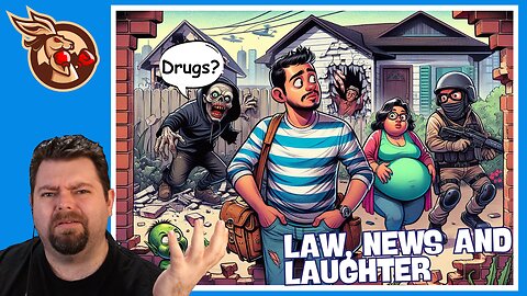 A Shooting, A Pregnant Cat Burglar and A Zombie Drug: The Law, News and Laughter Podcast