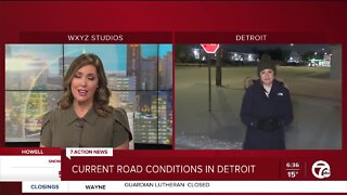 Current Road Conditions in metro Detroit