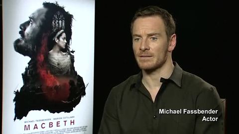 Fassbender reveals 'daunting' task of taking on 'Macbeth'