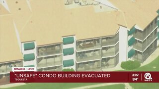 Tequesta building evacuated, deemed unsafe for residents