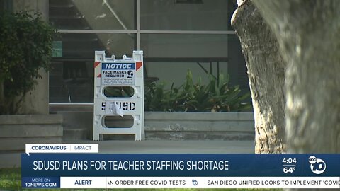 SDUSD plans for teacher staffing shortage