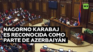 Líder armenio reconoce a Nagorno Karabaj como parte de Azerbaiyán