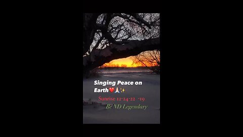 Singing Peace on Earth❤️🙏🏻✨