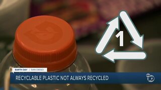 Recyclable plastic not always recycled