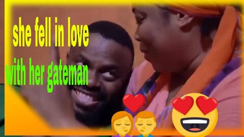 How the Rich single mom fell in love with her funny, poor gateman,latest nigerian movie!