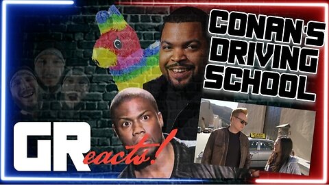 G Reacts: Conan O'Brien Driving School featuring Ice Cube & Kevin Hart