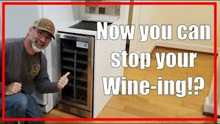 BUILD A CABINET for the WINE Fridge! | ONE Day BUILD! | 2020/34
